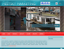 Tablet Screenshot of mestskymarketing.cz